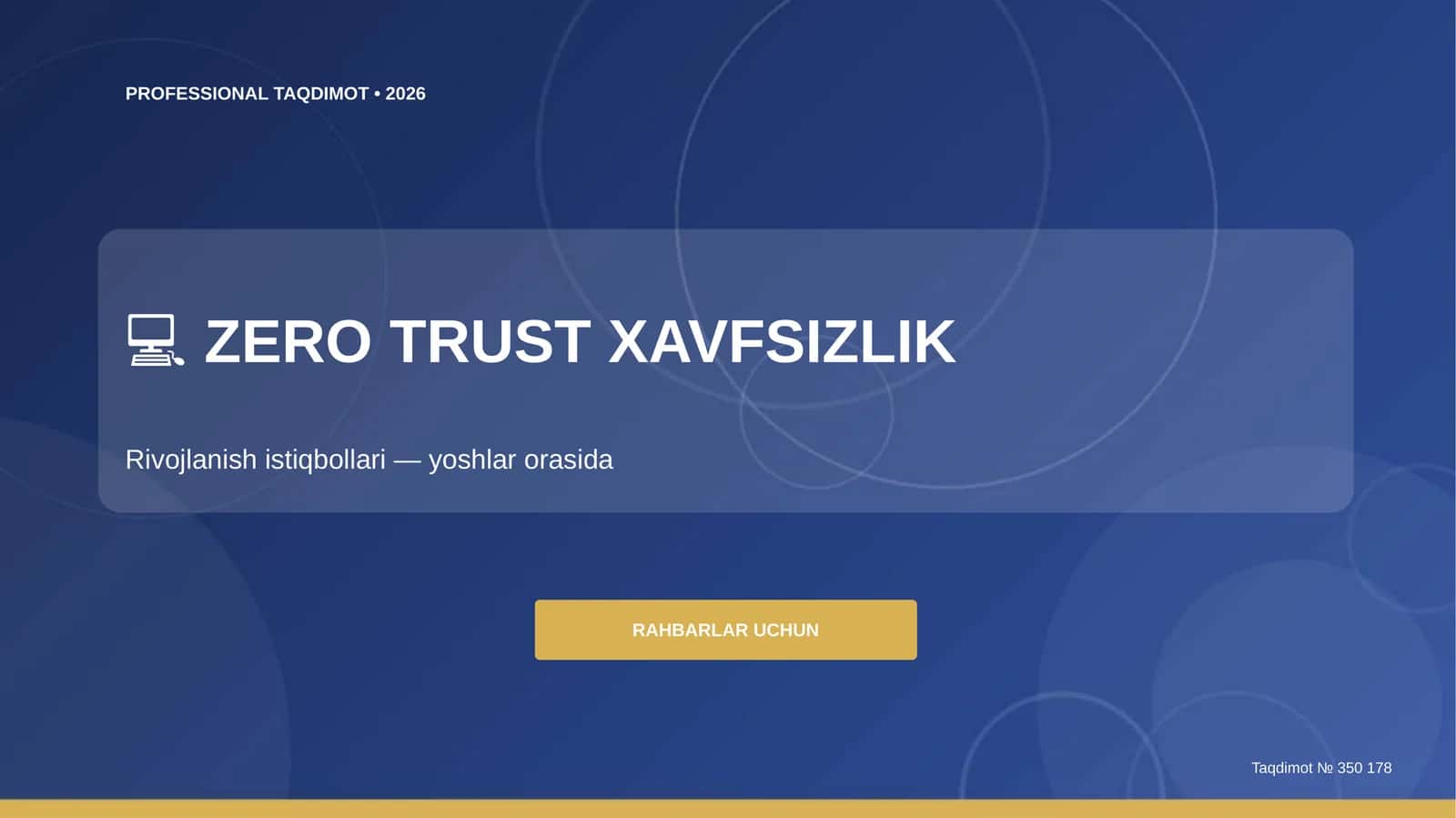 TAQDIMOT PROFESSIONAL