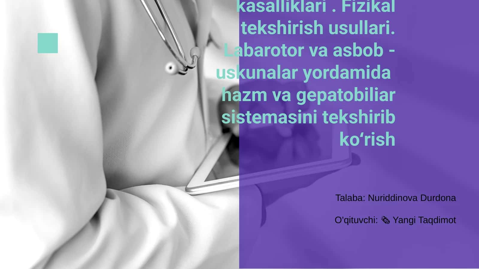 Hazm sistemasi kasalliklari