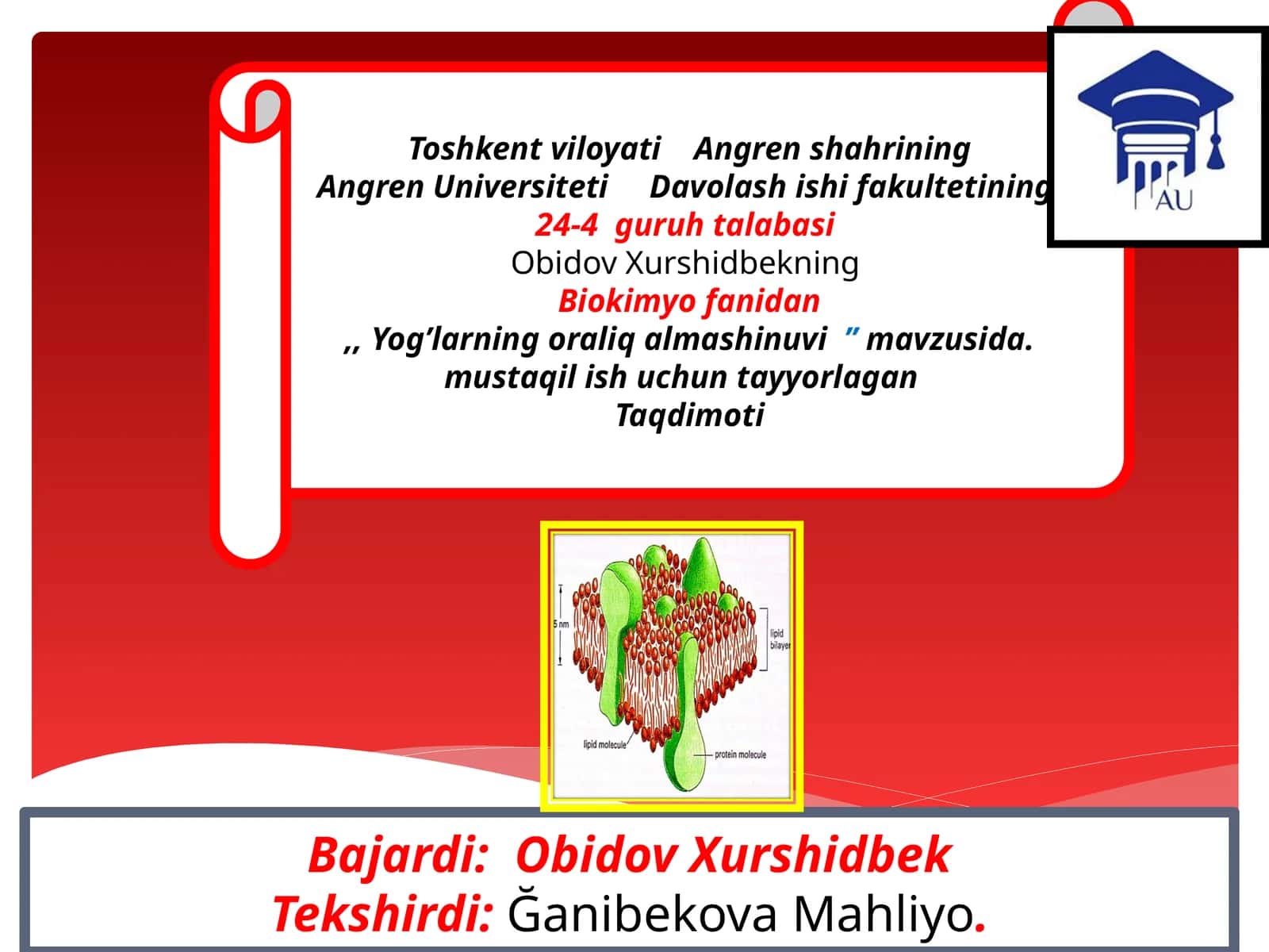 Yog’larning oraliq almashi nuvi
