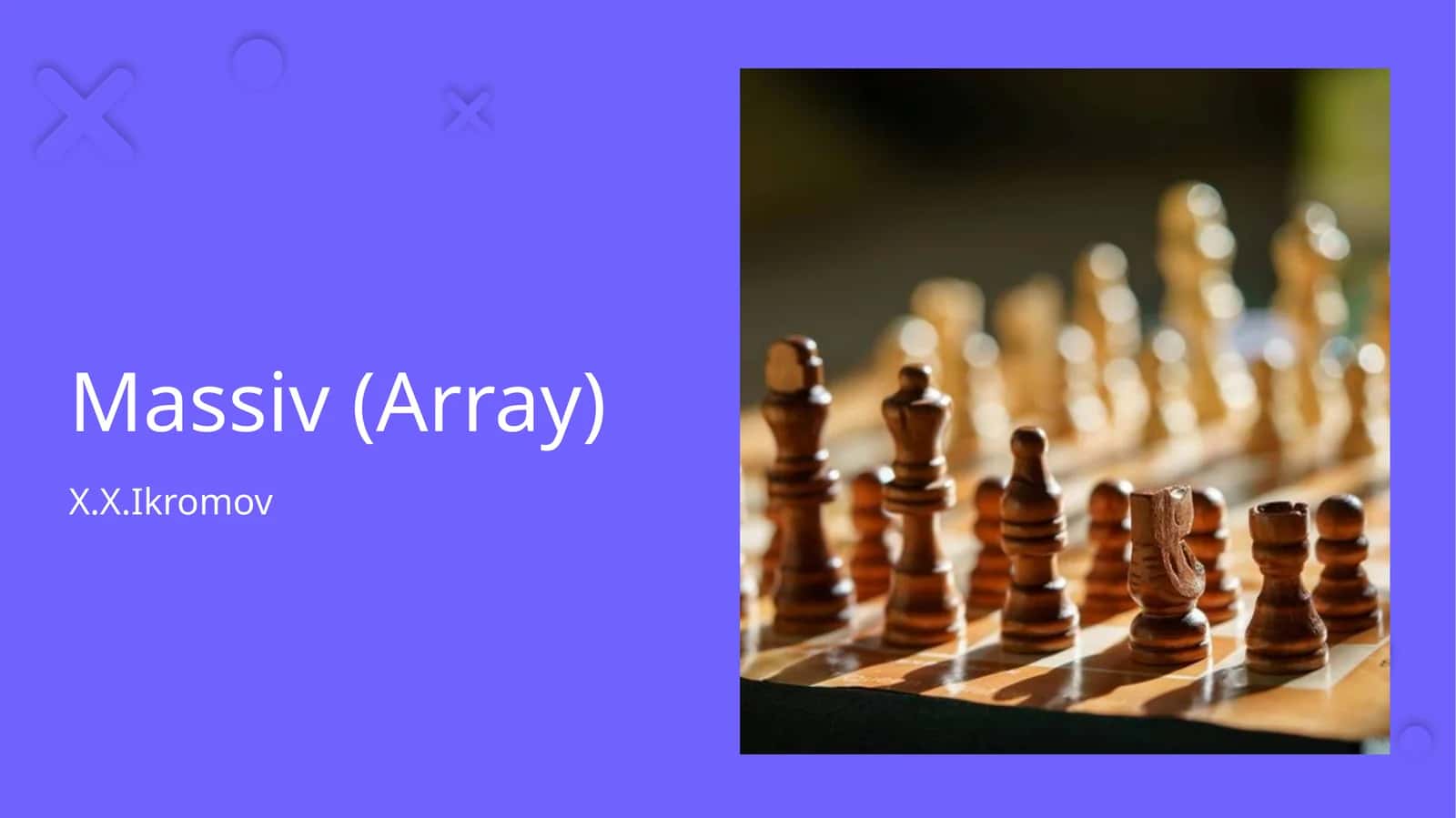 Massiv (Array)