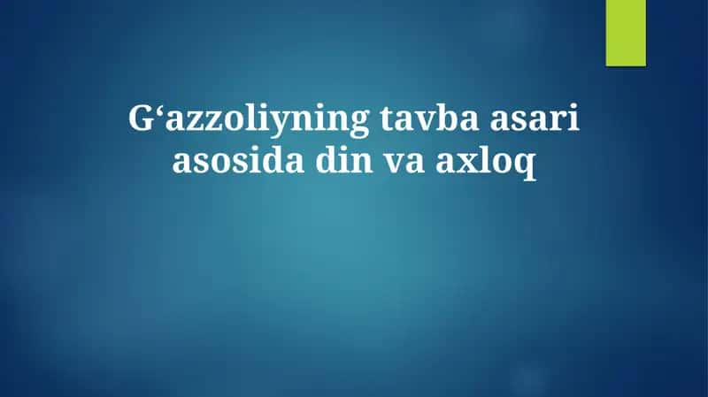 Tavba asri