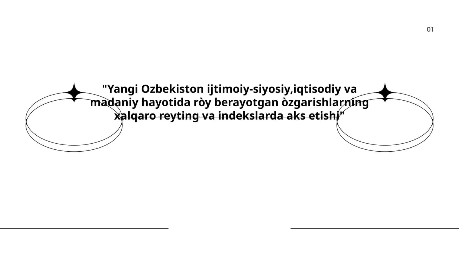 Yangi O‘zbekiston siyosiy islohotlarning xalqaro reytingdagi o‘rni