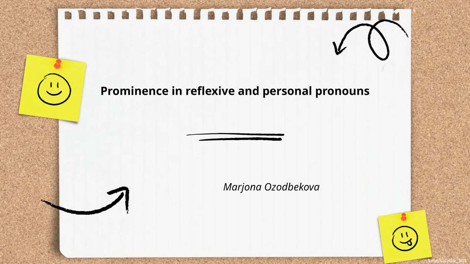 Prominence in reflexive and personal pronouns