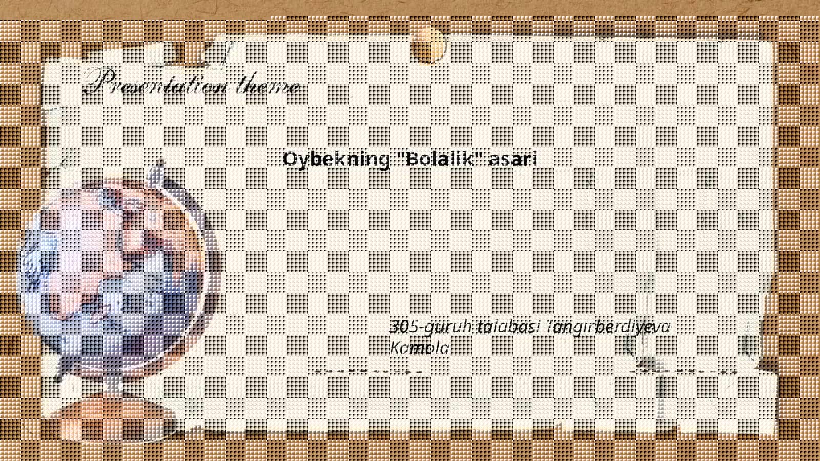 Bolalik asari