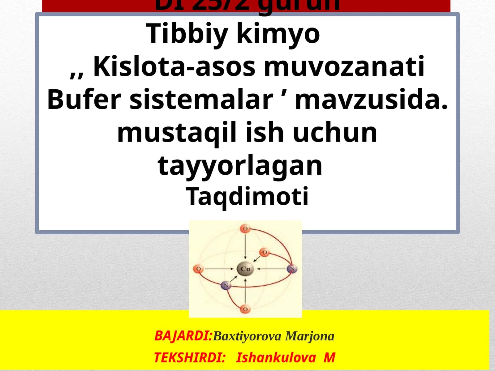 Kislota-asosmuvozanatiBufersistemalar