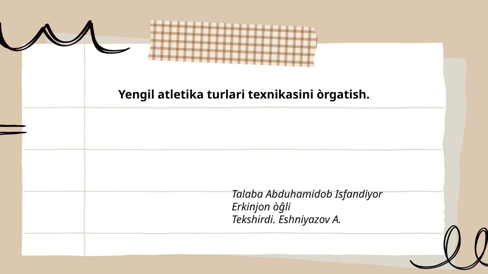 Yugurish texnikasi