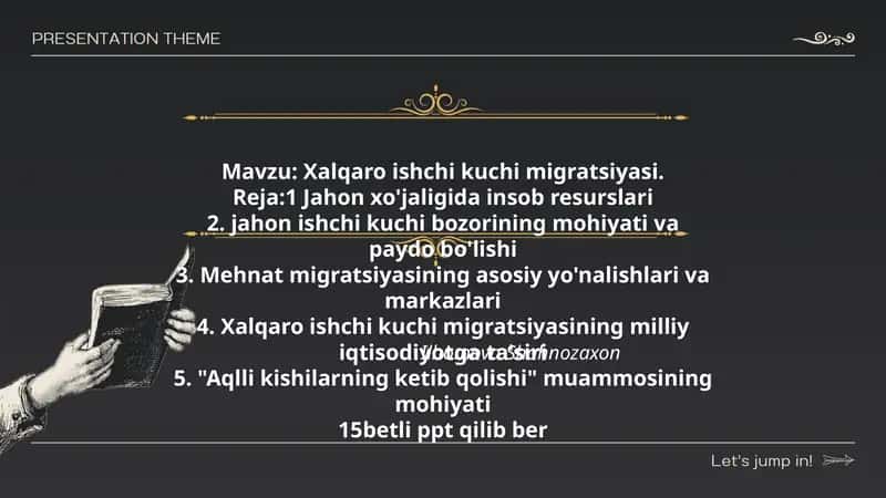 Xalqaro ishchi kuchi migratsiyasi