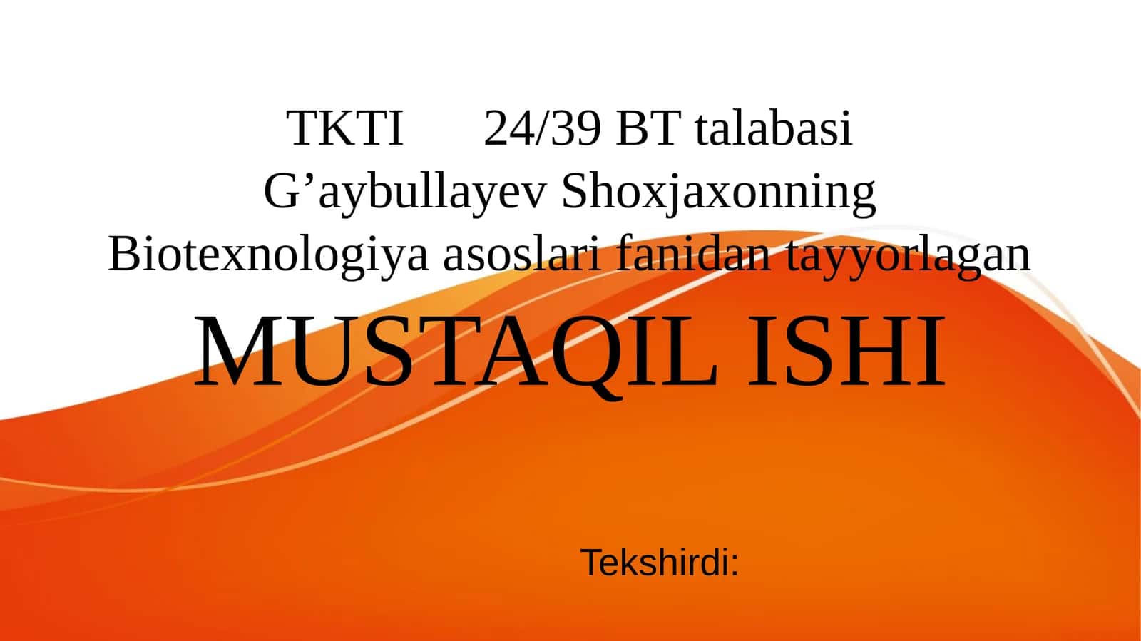 Yangi biotexnalogik mahsulotlar va preparatlar bozori