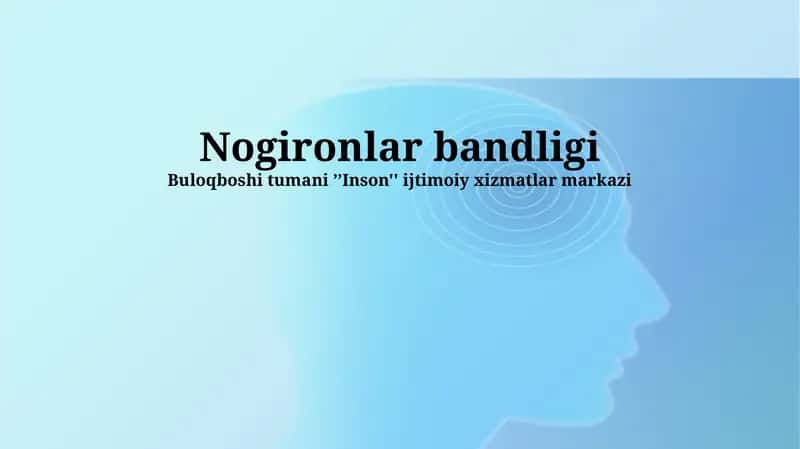 Nogironlar bandligi
