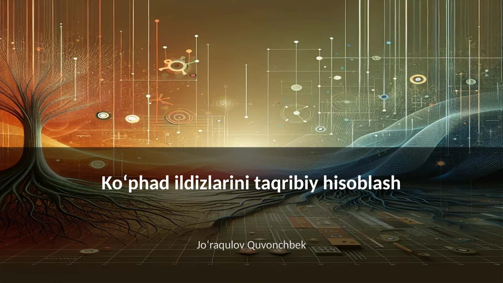 Koʻphad ildizlarini taqribiy hisoblash