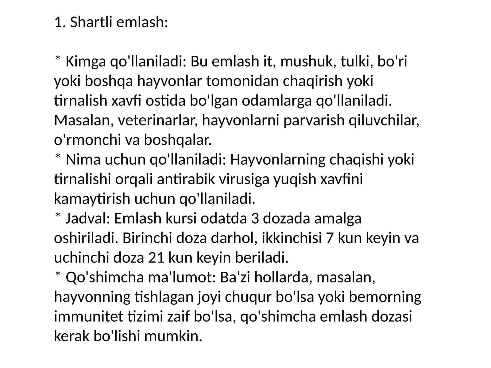 Shartli emlash