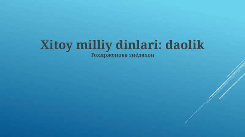 Taoizmning ibodatlari va marosimlari