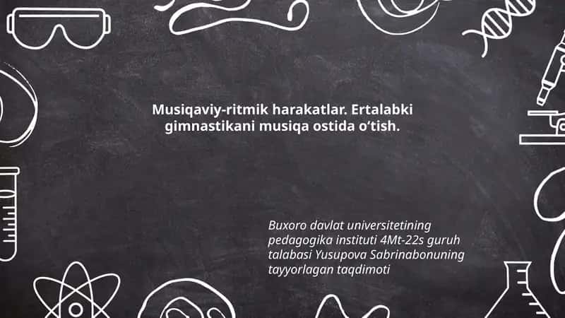 Musiqaviy-ritmik harakatlar