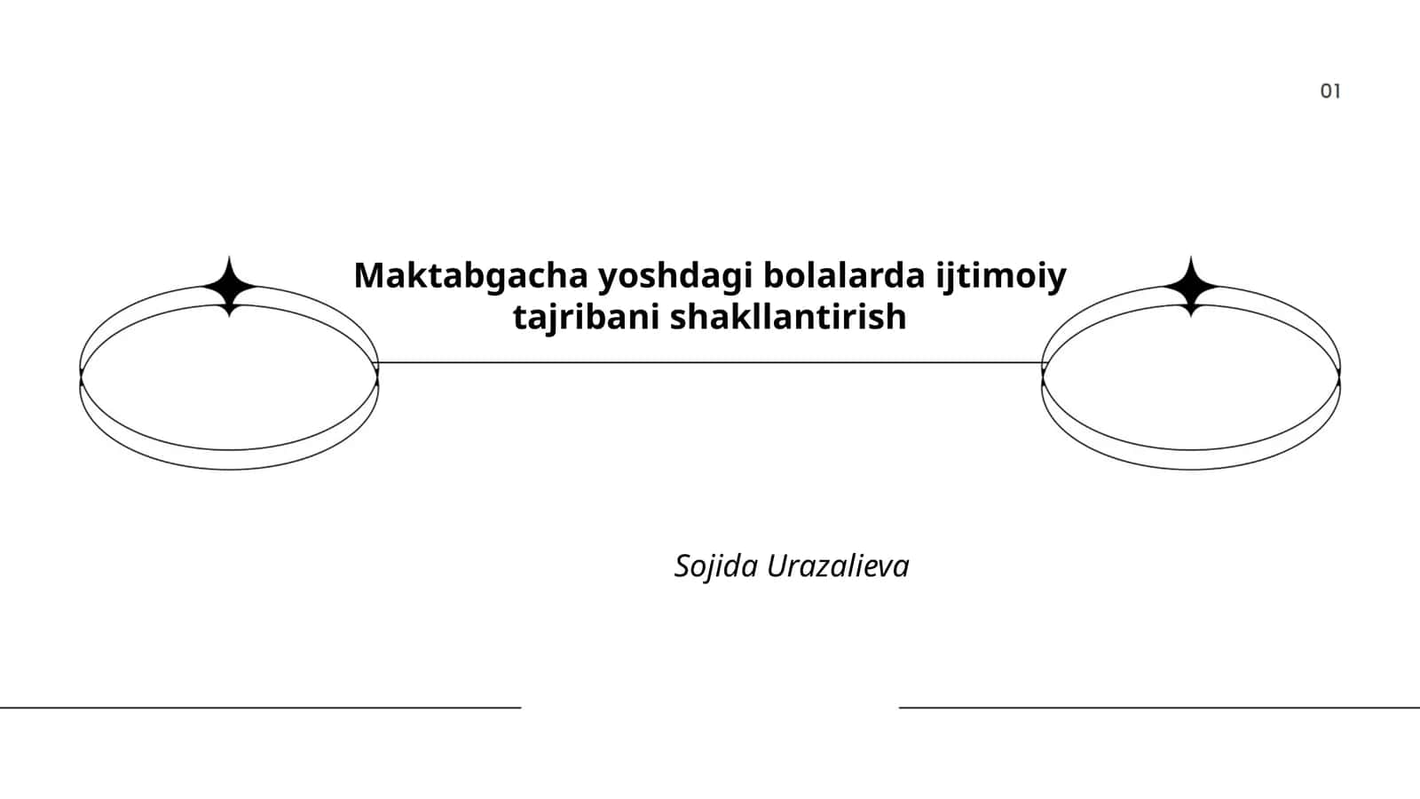 Maktabgacha yoshdagi bolalarda ijtimoiy tajribani shakllantirish