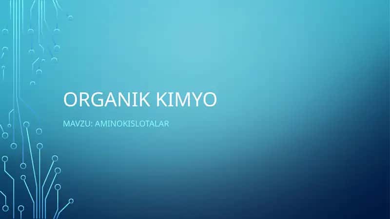 AMINOKISLOTALAR