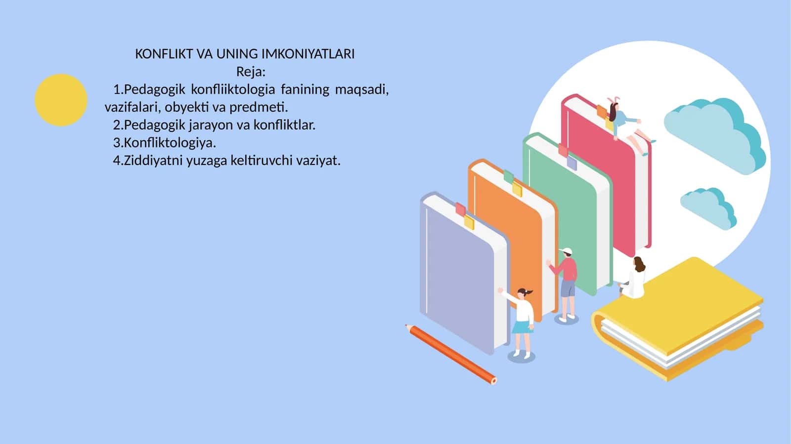 KONFLIKT VA UNING IMKONIYATLARI