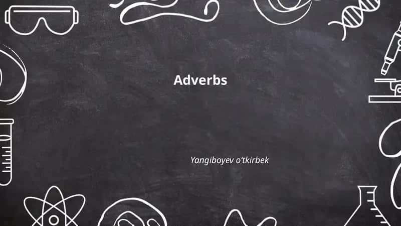 Adverbs