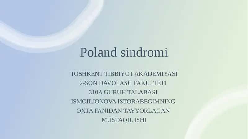 Polandsindromi