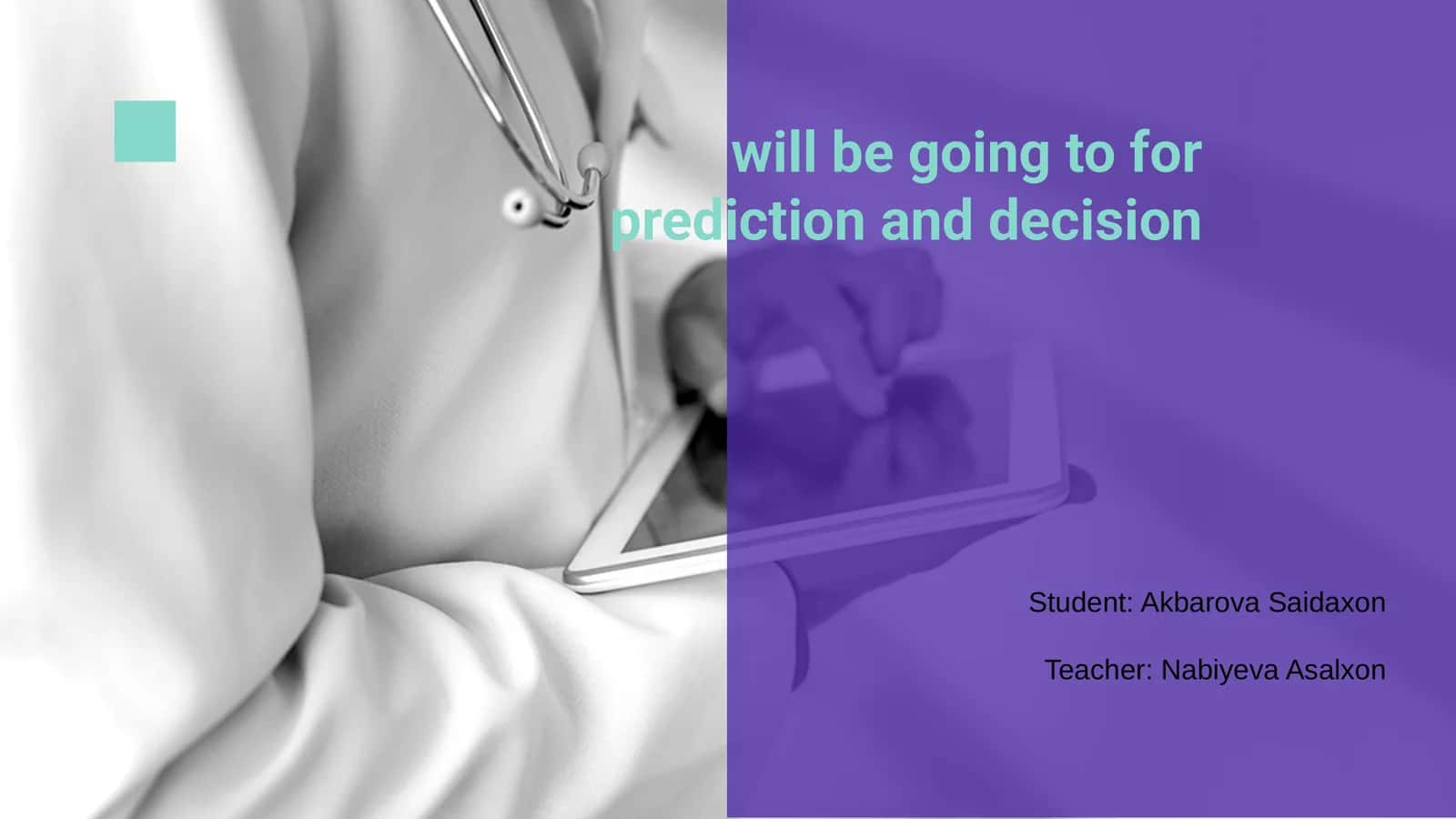 Future Tenses: 'Will' and 'Be Going To'