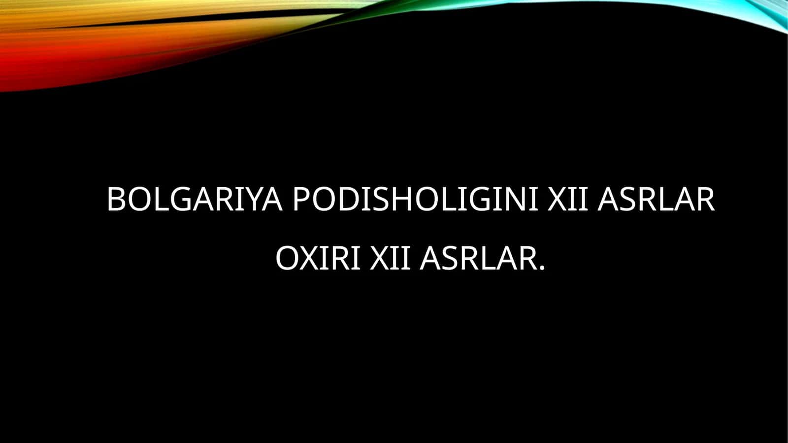 Bolgariya Podsholigi