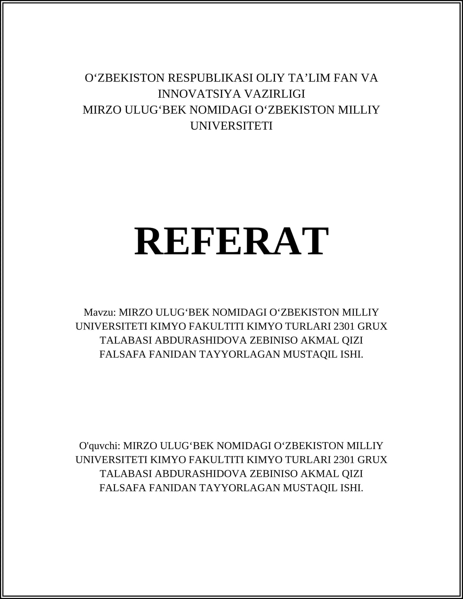 Antik falsafa va kimyo o'rtasidagi aloqalar