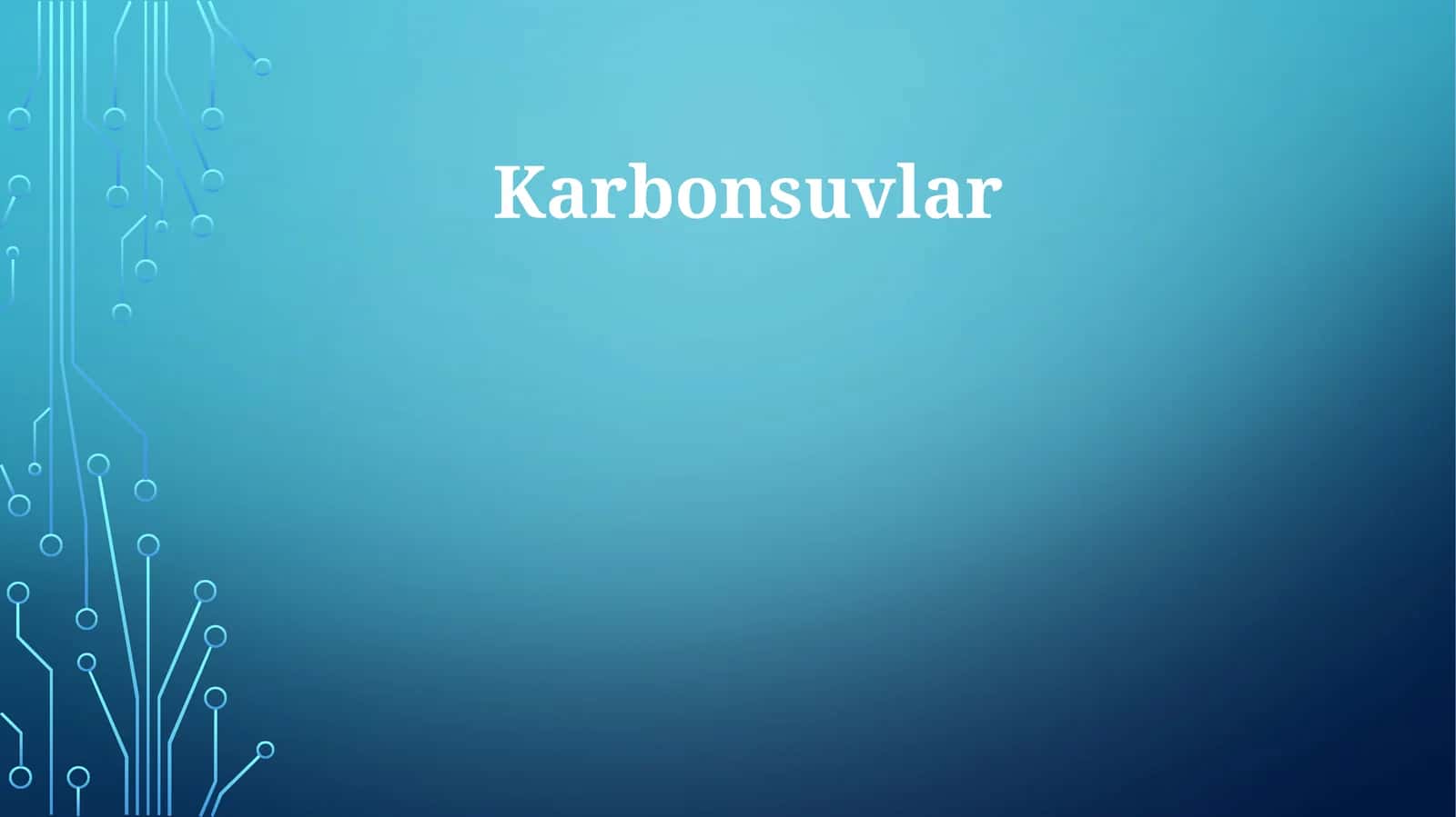 Karbonsuvlar
