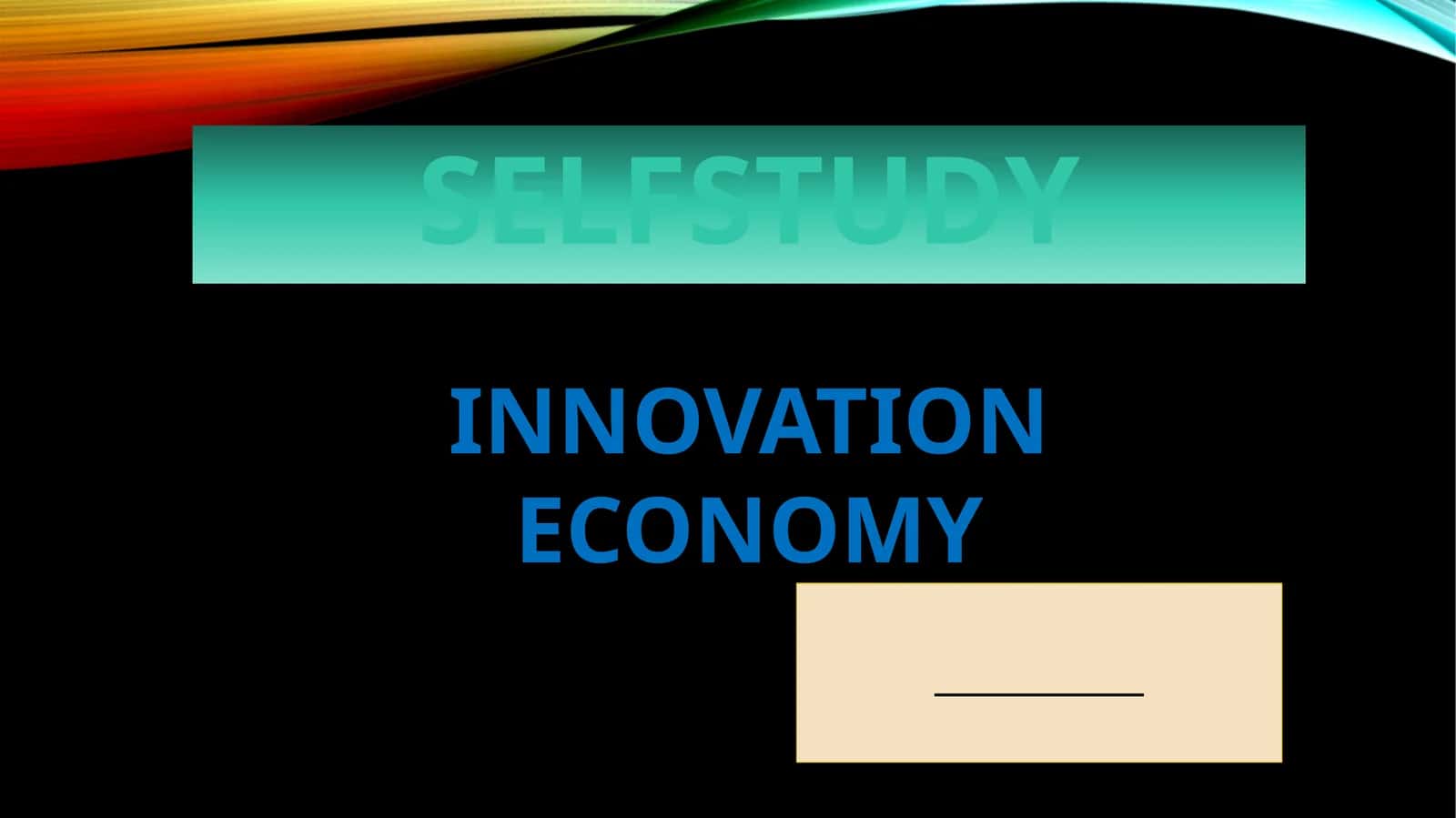 Modern Infrastructure for Innovation