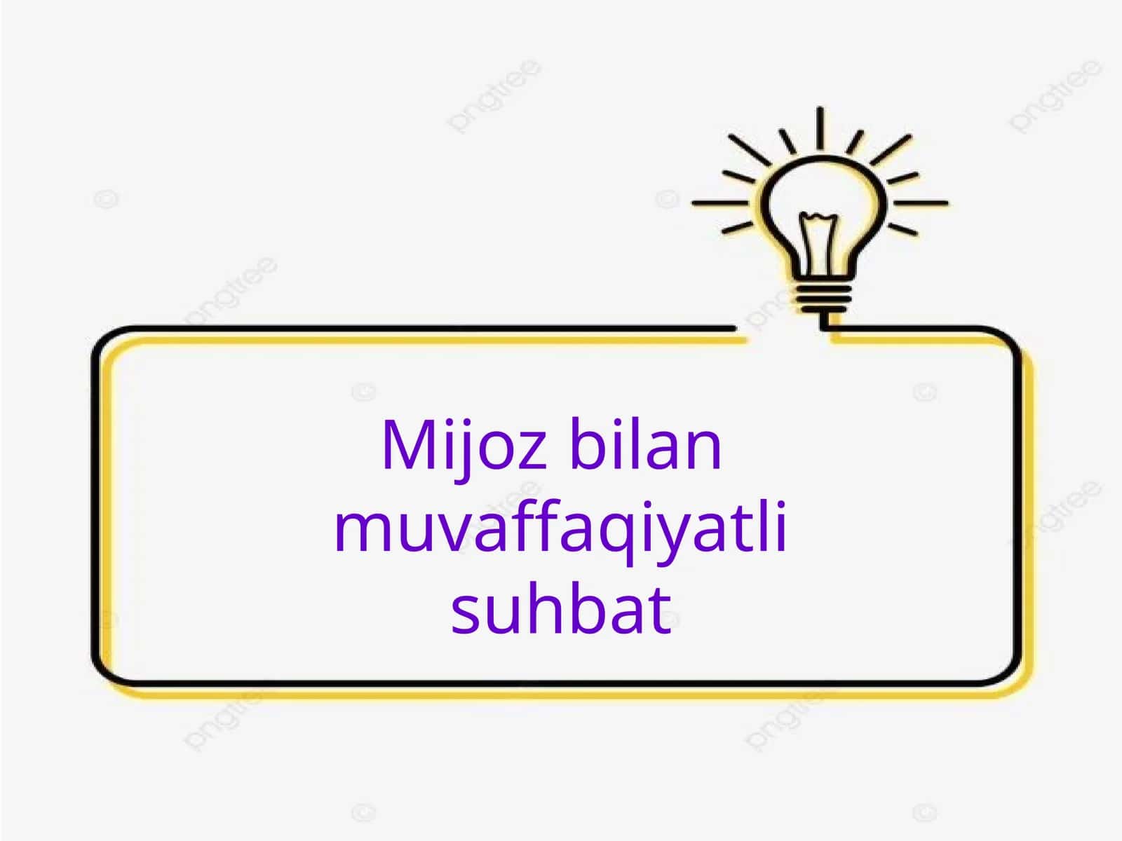 Mijoz bilan muvaffaqiyatli suhbat