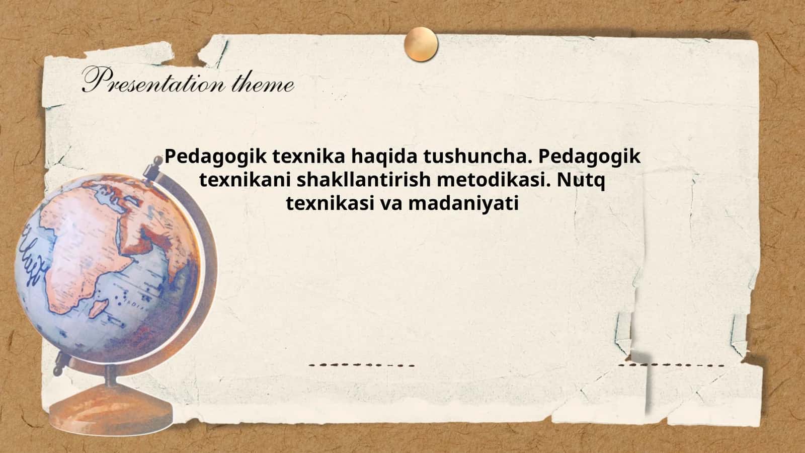 Pedagogik texnika haqida tushuncha