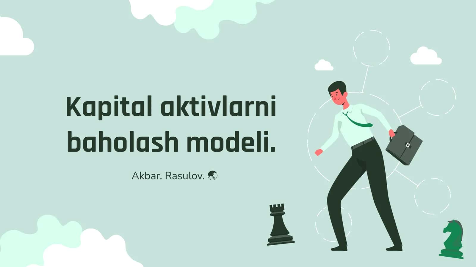 Kapital aktivlarni baholash modeli