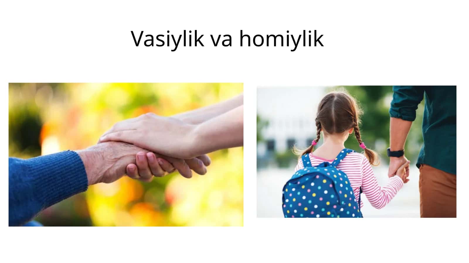 Vasiylik va homiylik