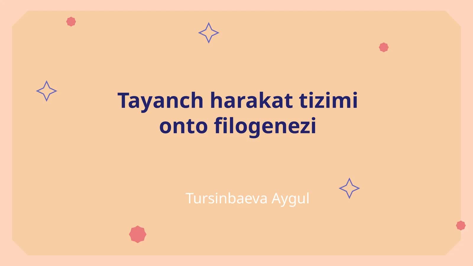 Tayanch harakat tizimi onto filogenezi