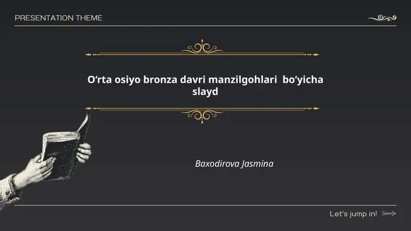 O‘rta Osiyo bronza davri manzilgohlari