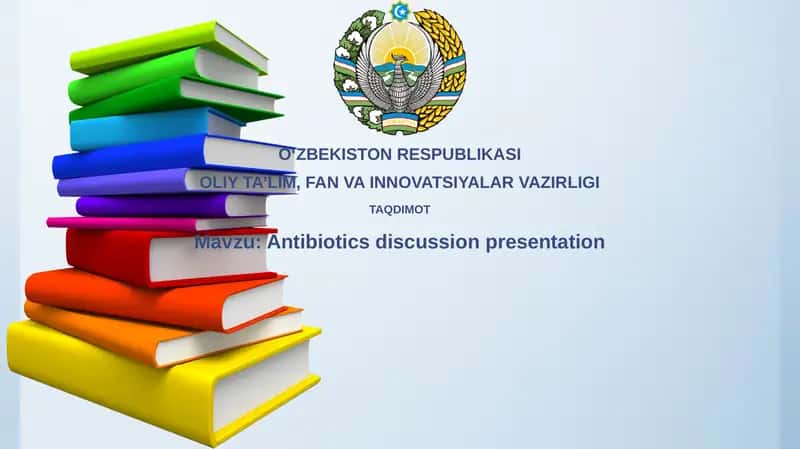 Antibiotics discussionpresentation