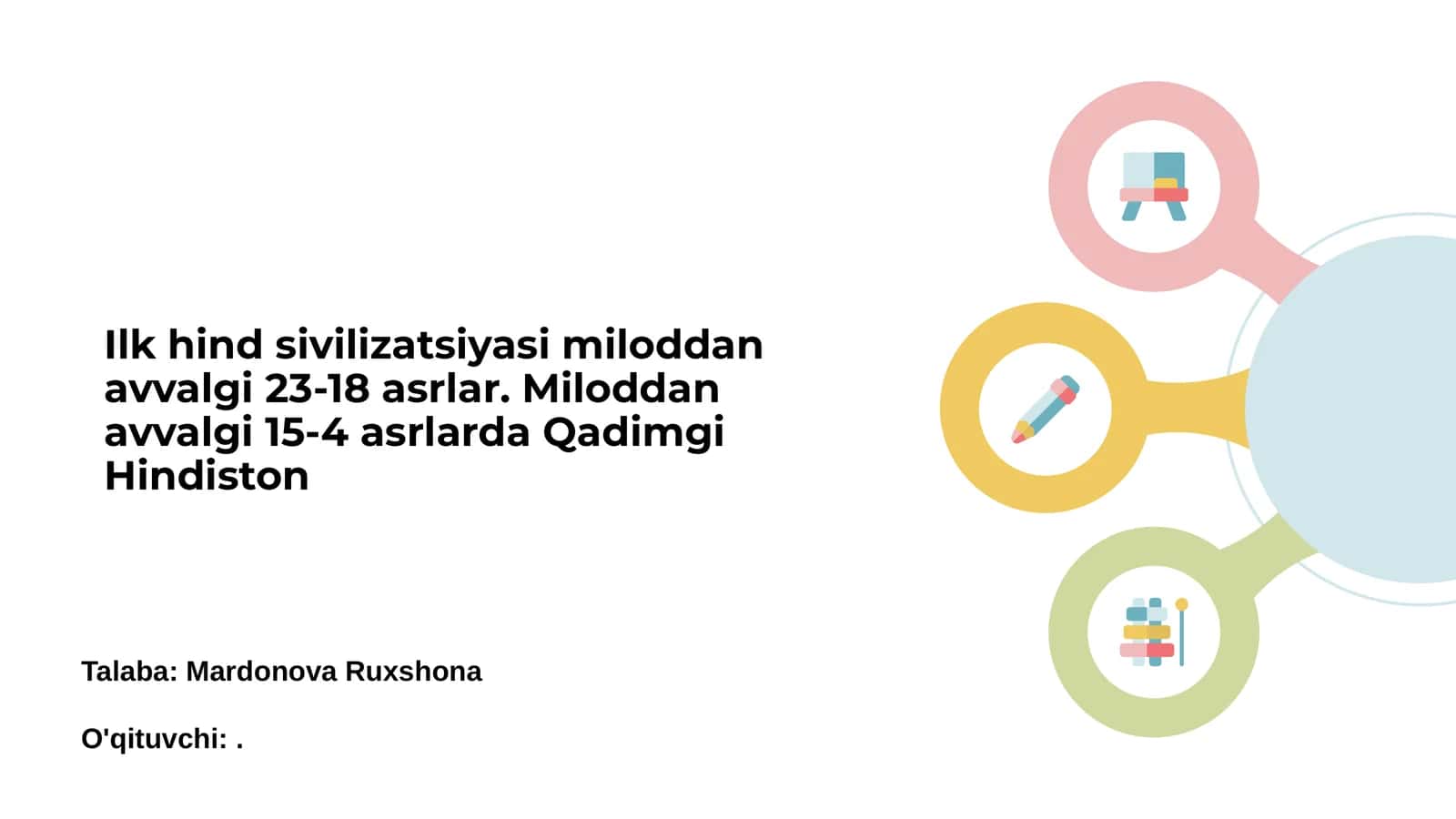 Ilk Hind Sivilizatsiyasi: Umumiy Kirish