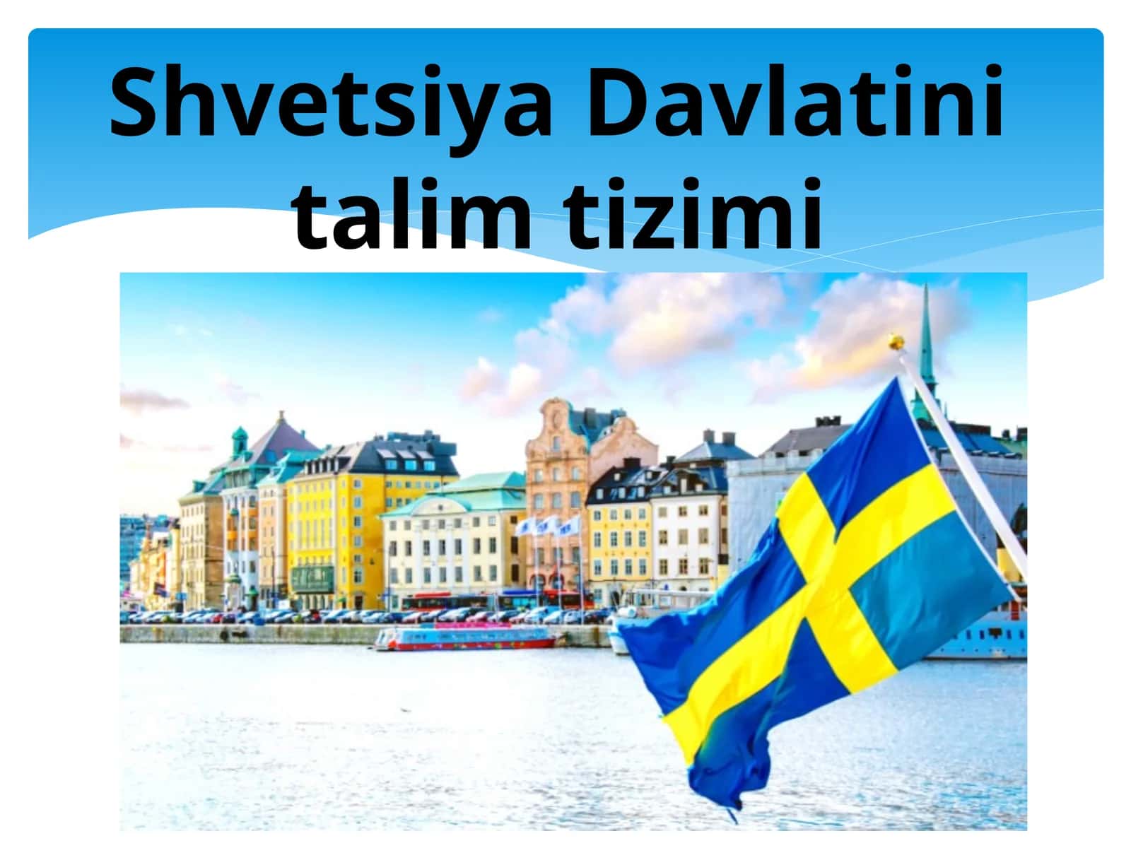 Shvetsiya Davlatini talim tizimi