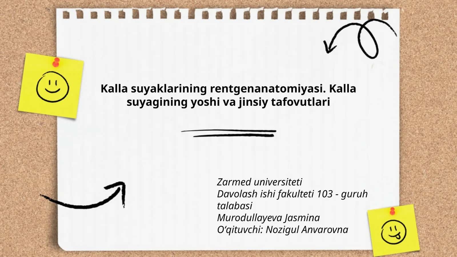 Kalla suyaklarining rentgenanatomiyasi