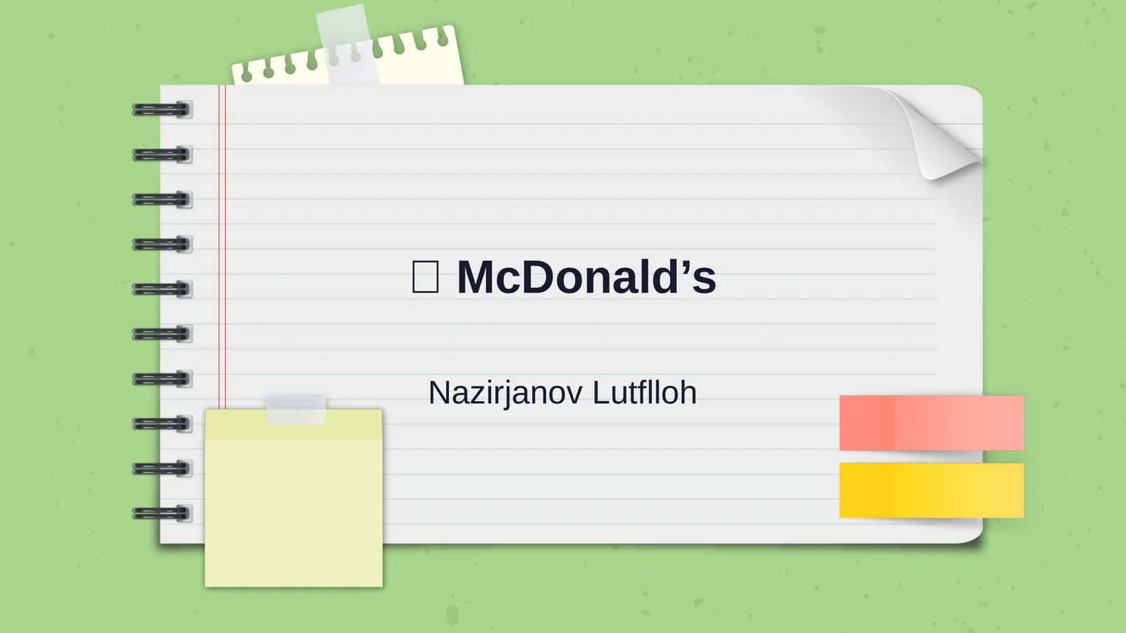 McDonald's Tarixi