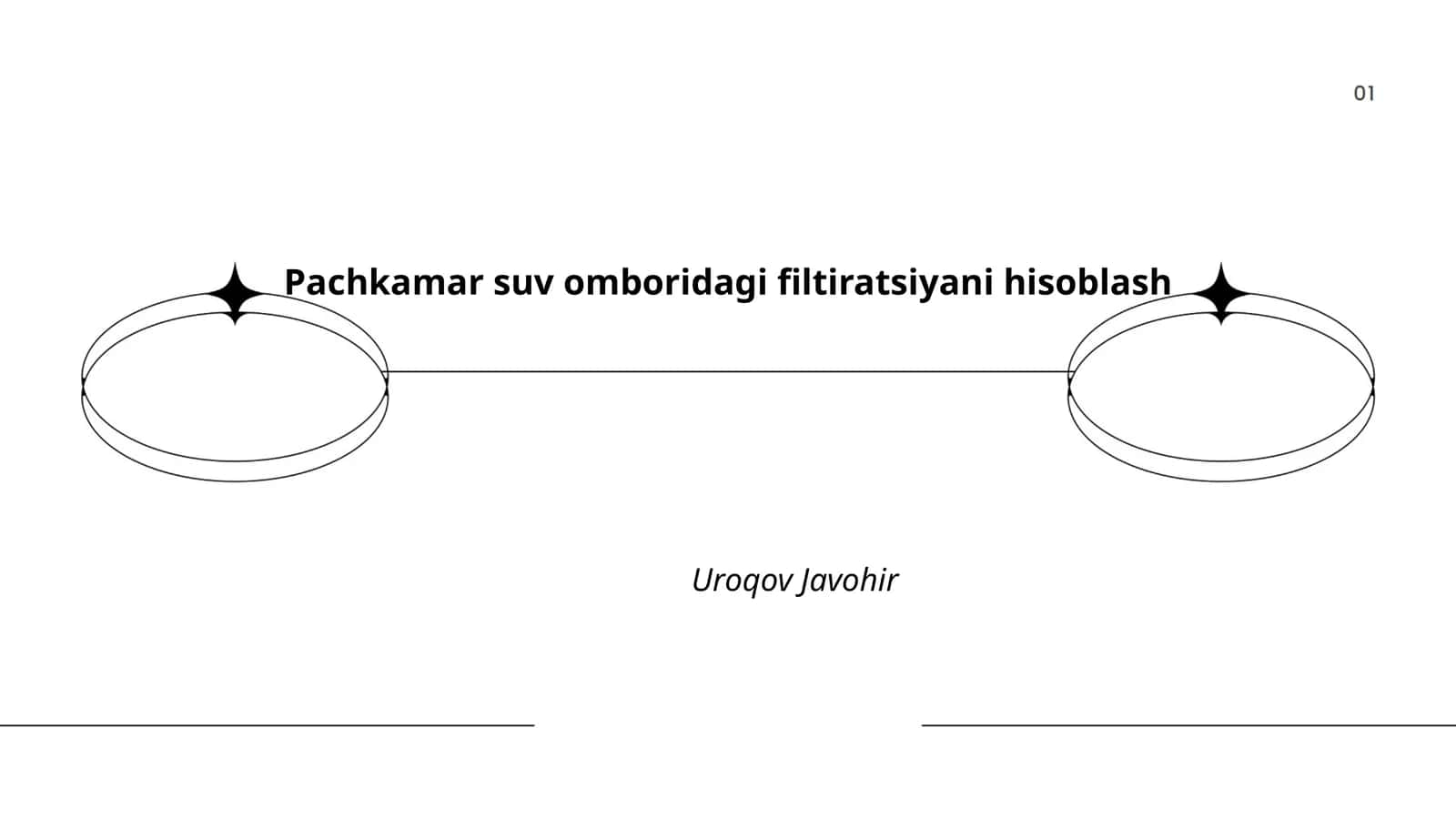Filtratsiya jarayonining asosiy tushunchalari