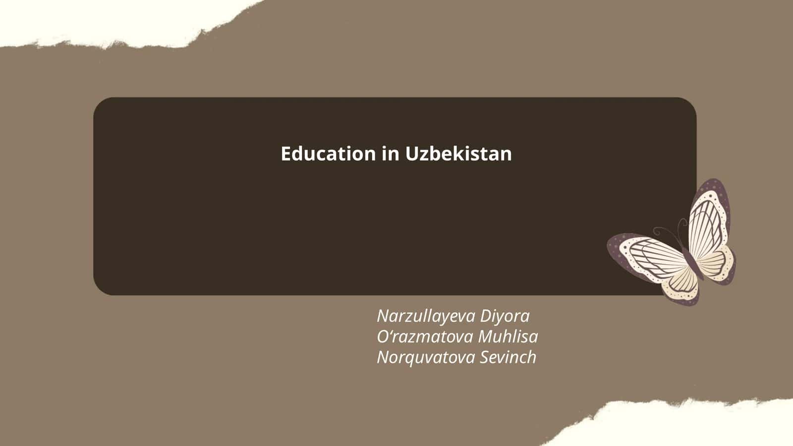 Education in Uzbekistan