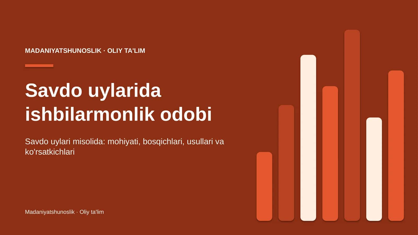 savdo uylarida ishbilarmonlik odobi 5683