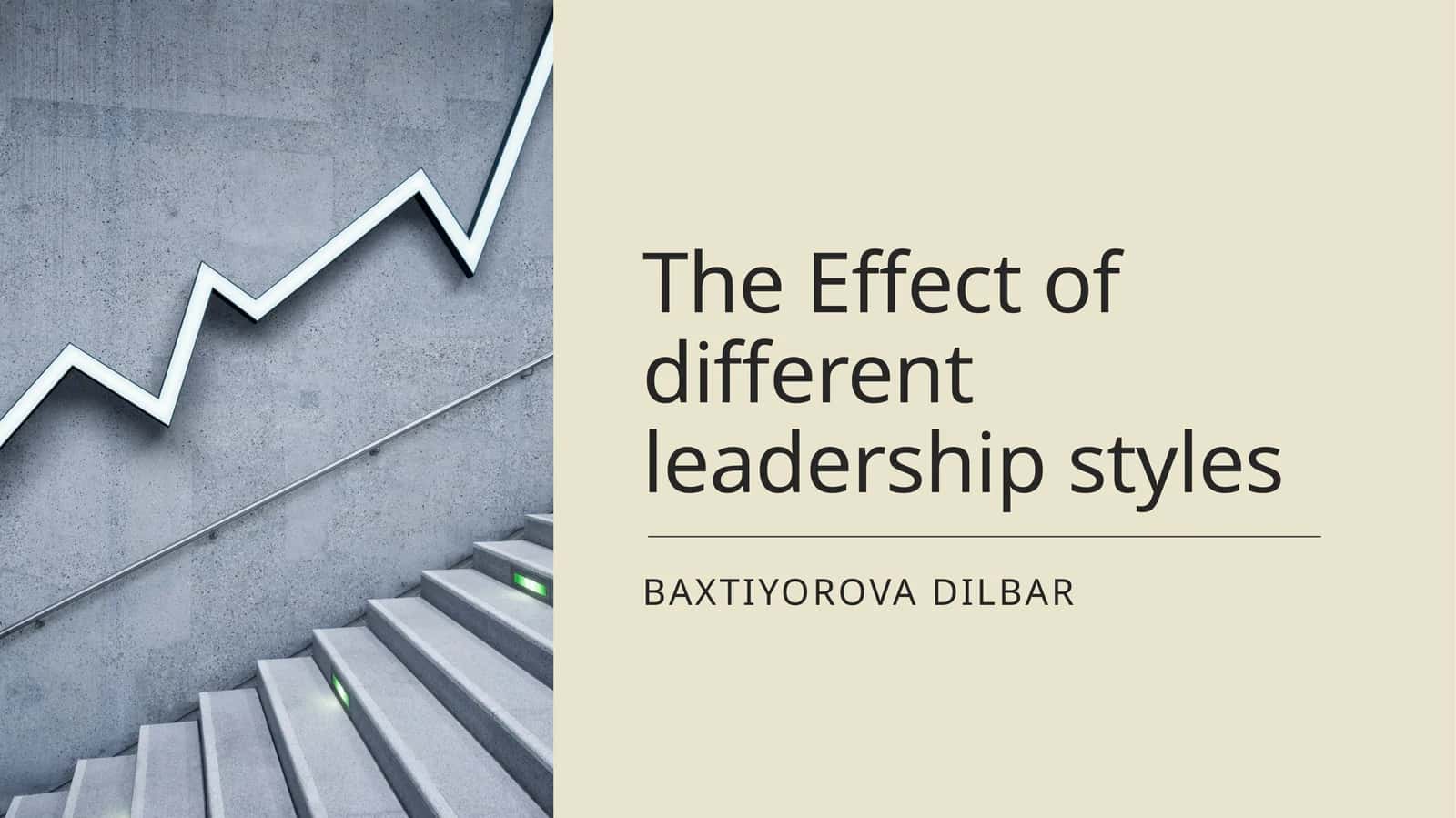 Authoritarian Leadership EffectsAvtoritarrahbarlikeffektlari
