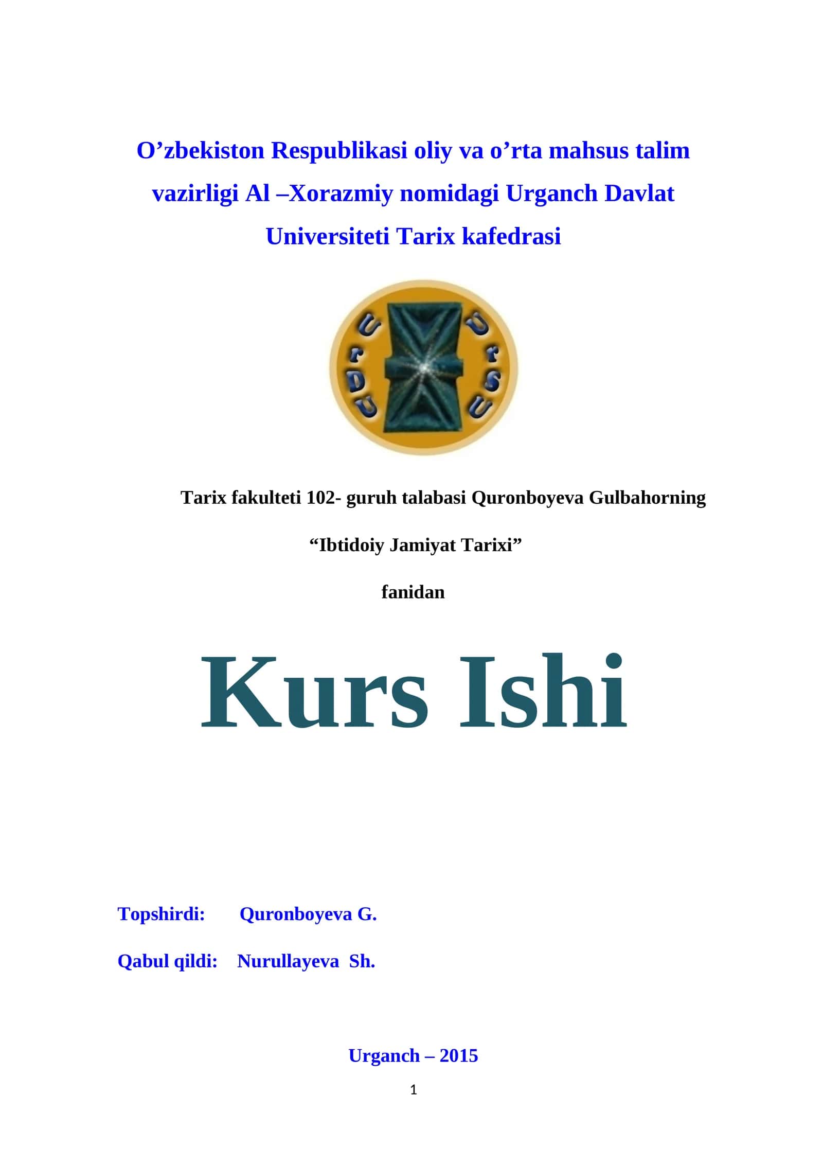 Xorazm vohasida neolit davri maskanlari