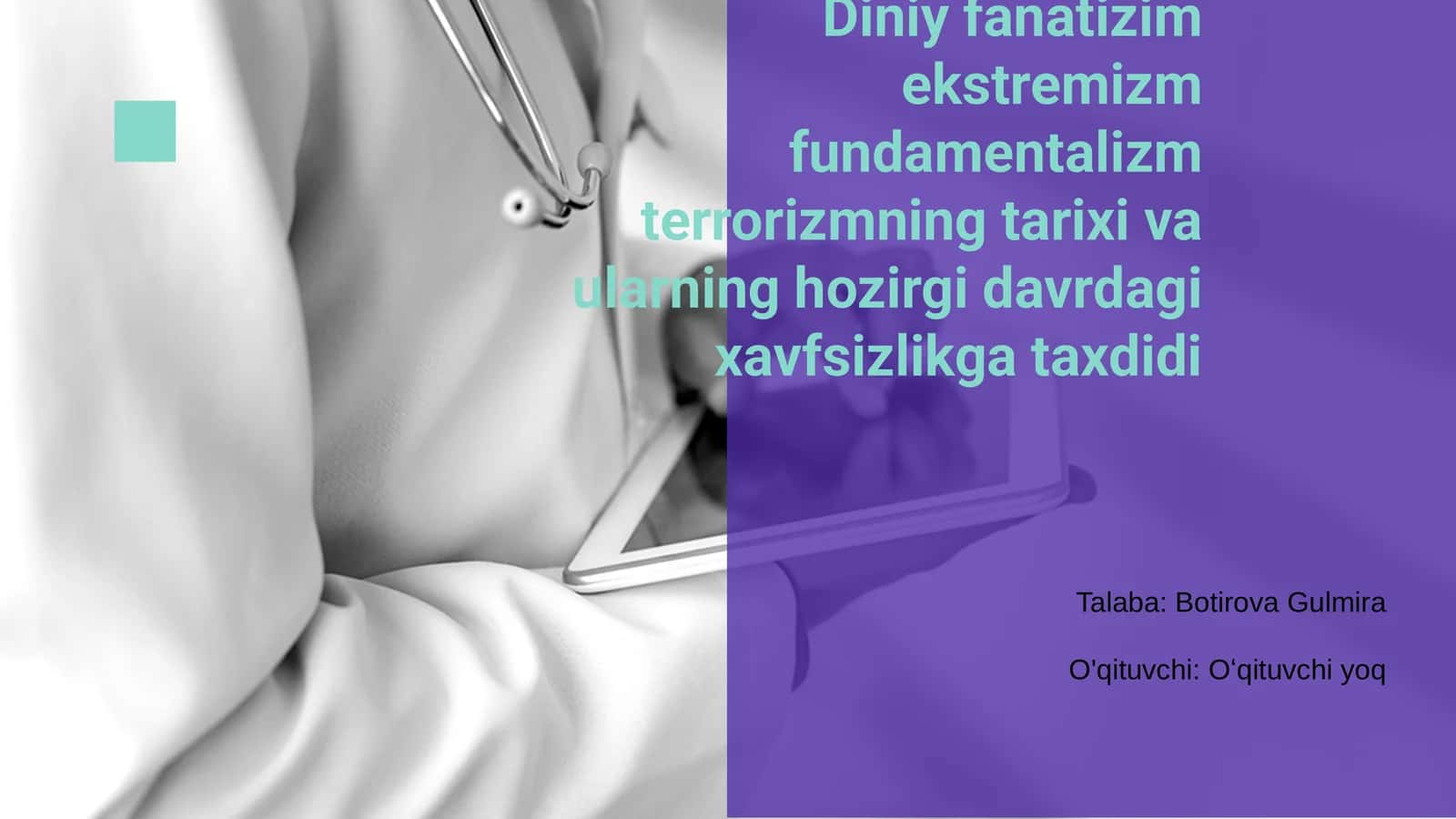 Diniy fanatizim va ekstremizm: asoslar va tarixi