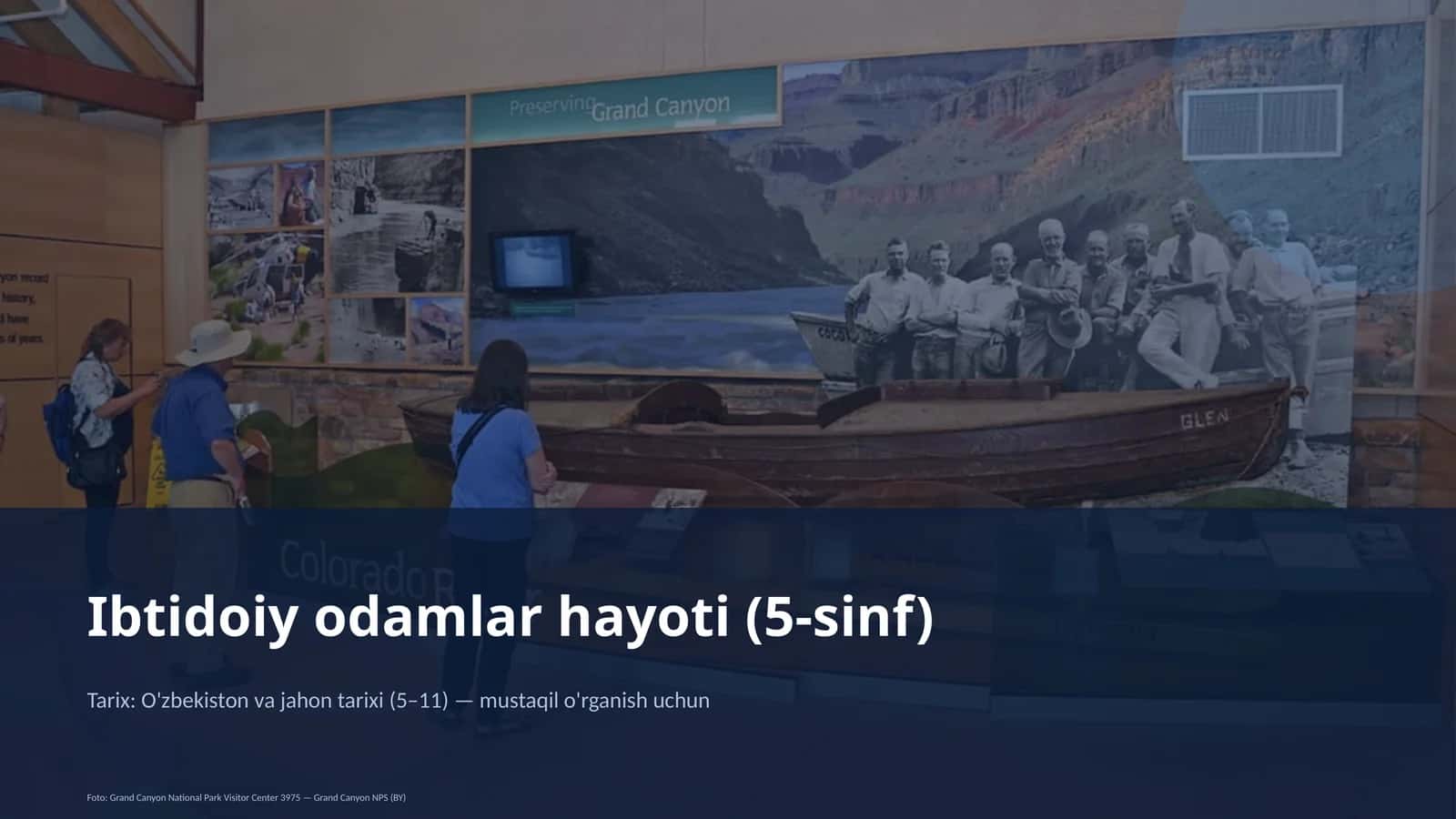 Ibtidoiy odamlar hayoti (5-sinf)