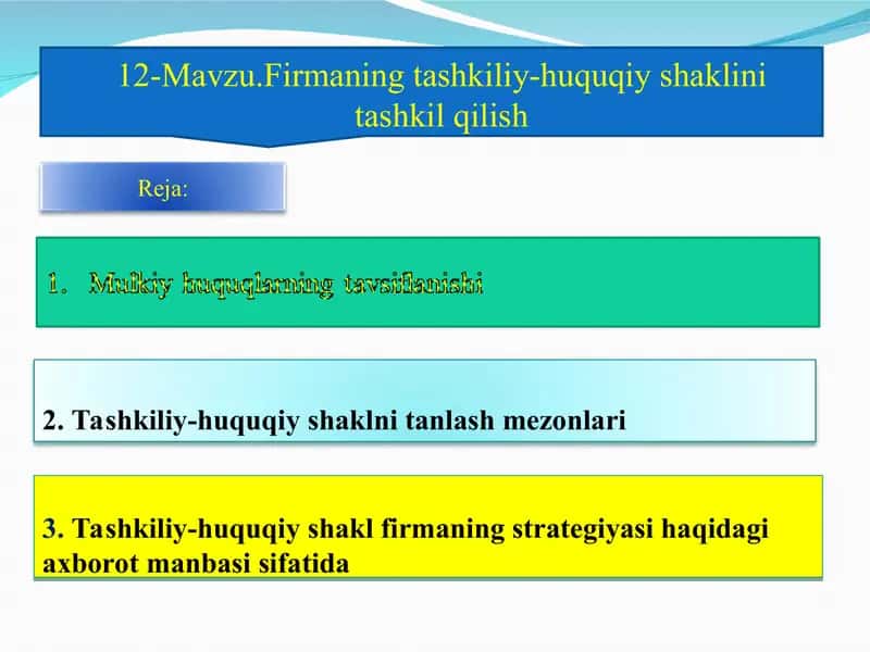 Mulkchilik huquqlari nazariyasi