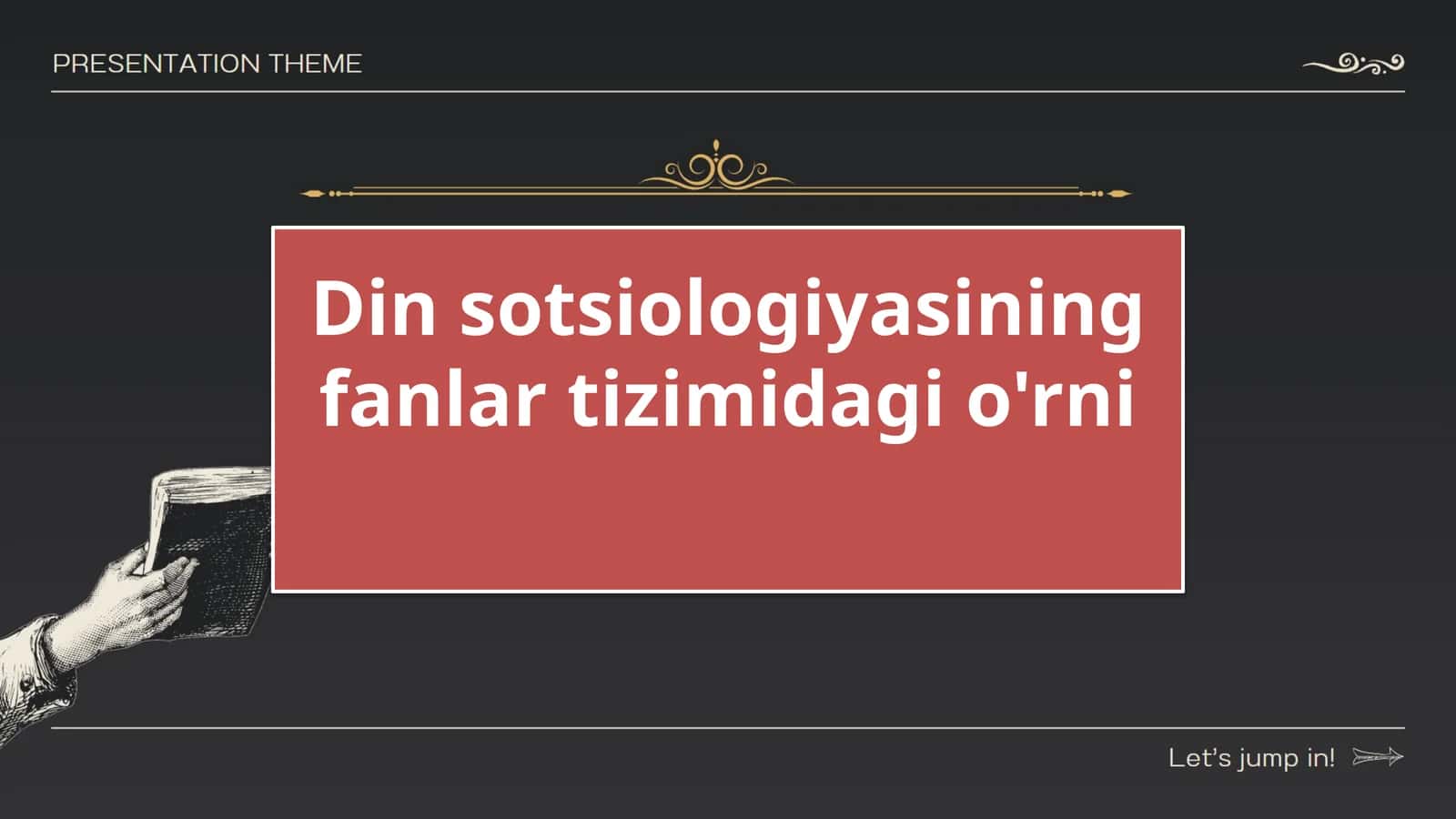 Din sotsiologiyasining fanlar tizimidagi o'rni