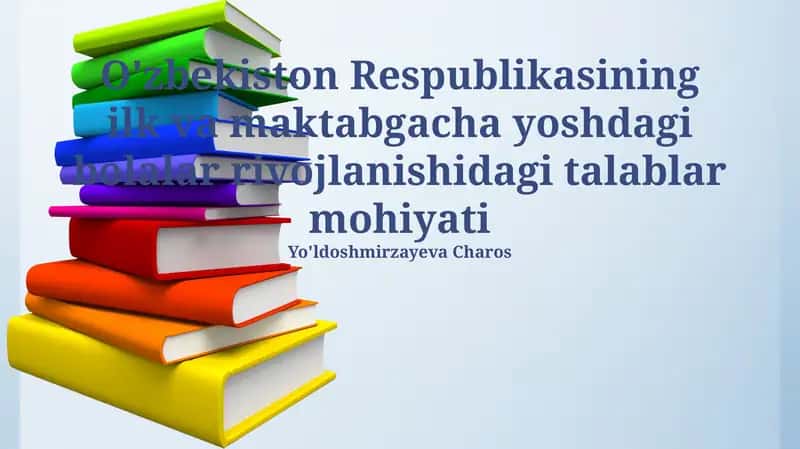 Yosh bolalar rivojlanishi
