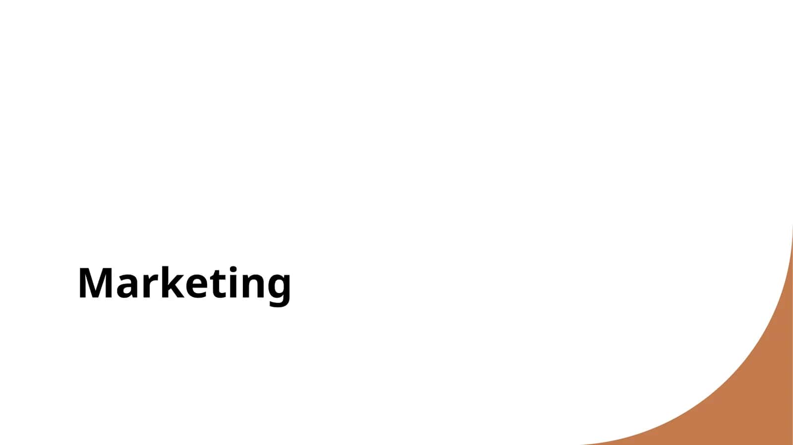 Marketing