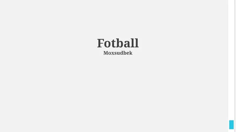 Fotball